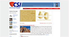 Desktop Screenshot of csicincinnati.org